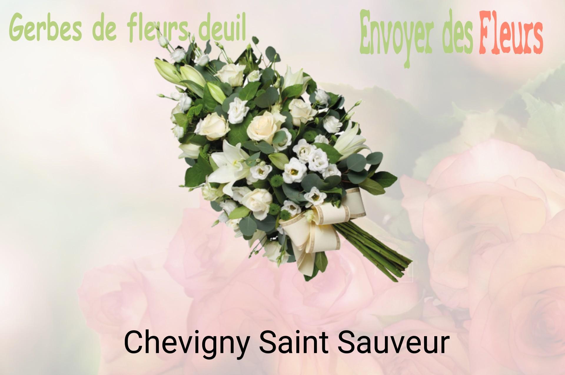 Gerbe de fleurs de deuil livrée à Chevigny-Saint-Sauveur